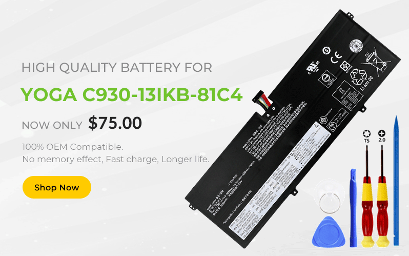 Lenovo YOGA C930-13IKB-81C4 Battery