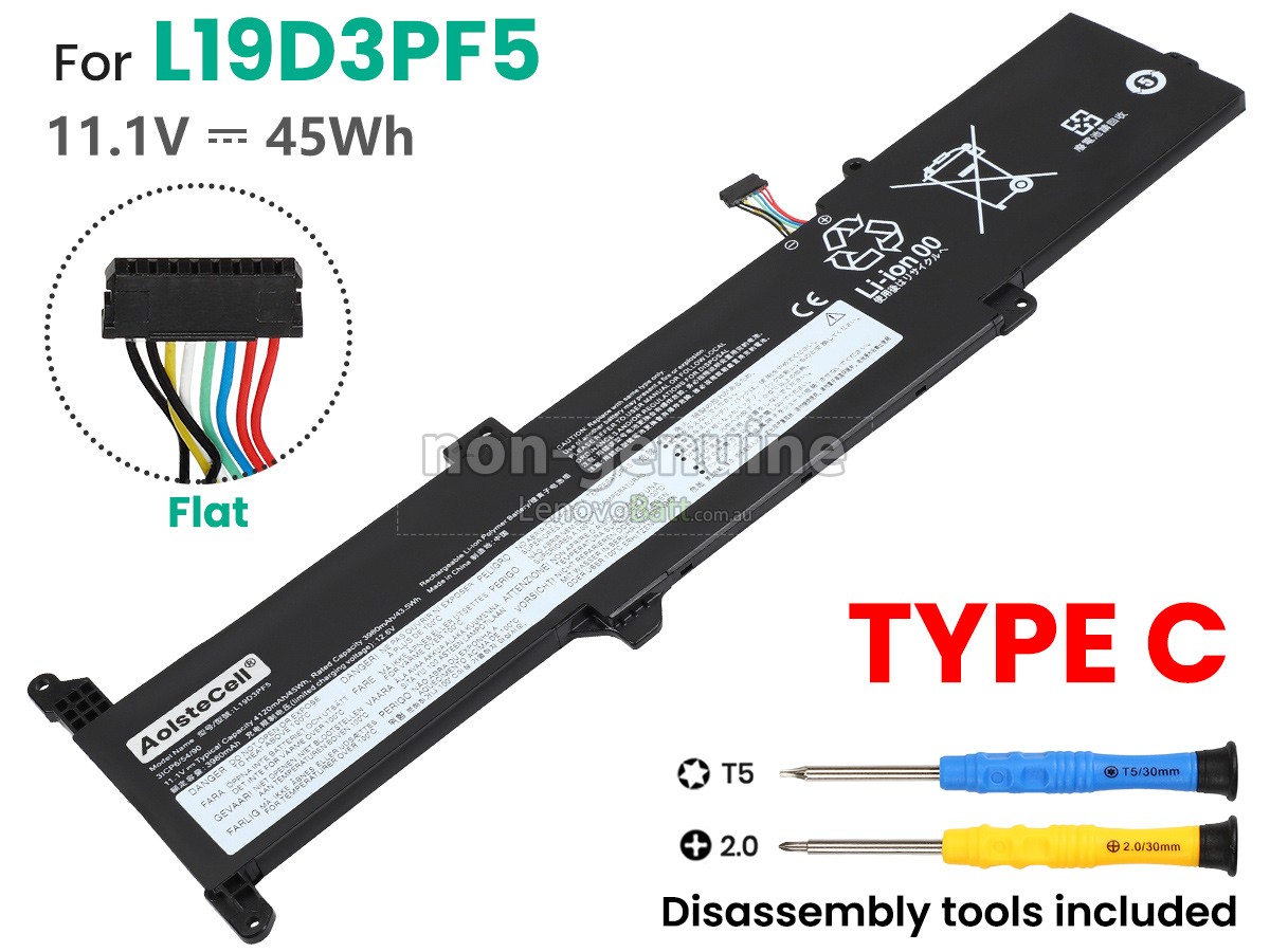 battery for Lenovo 5B10X02607