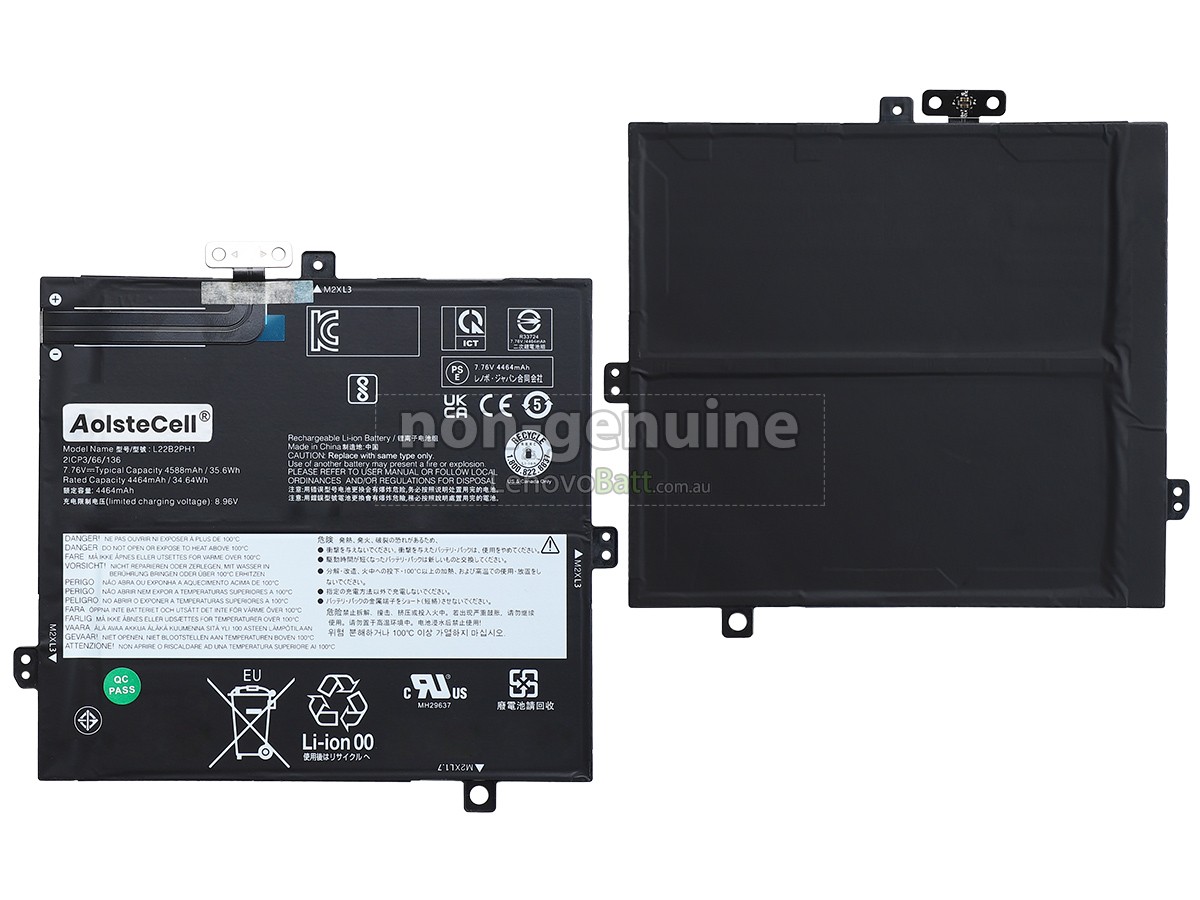 battery for Lenovo IdeaPad DUET 3 11IAN8-82XK005ULK