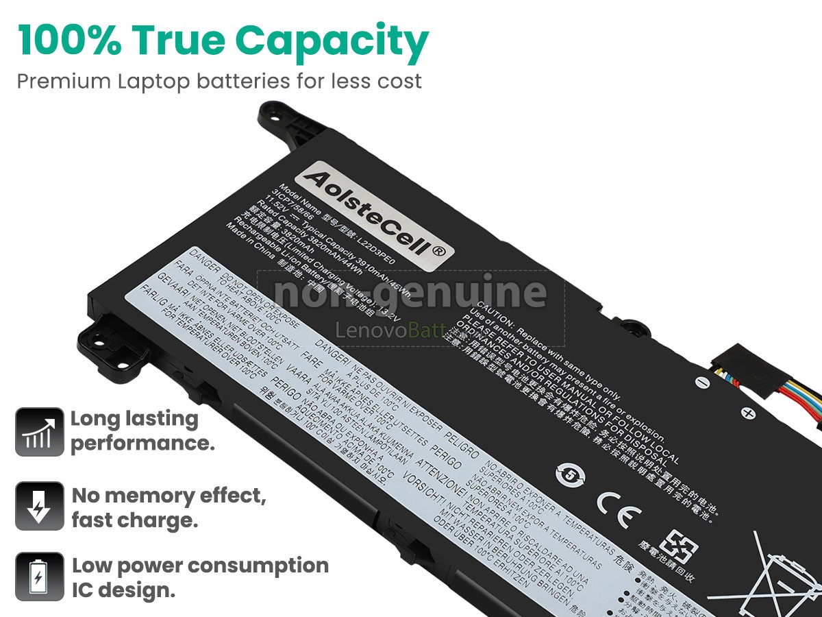 battery for Lenovo L22M3PE0