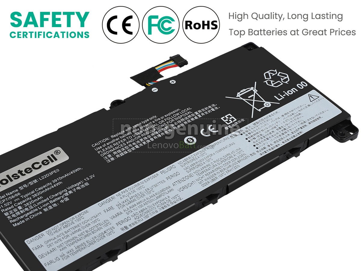 battery for Lenovo L22M3PE0