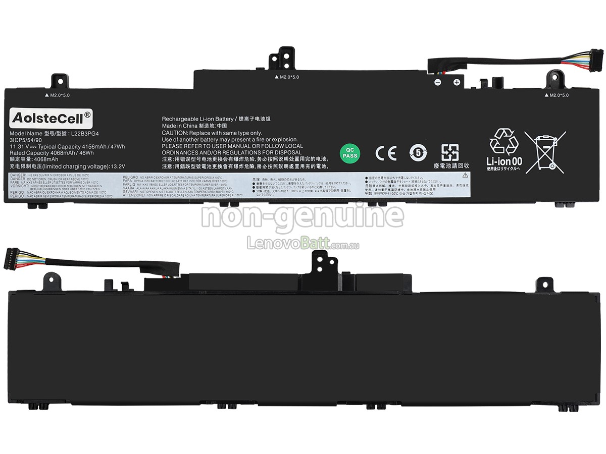 battery for Lenovo L22D3PG4