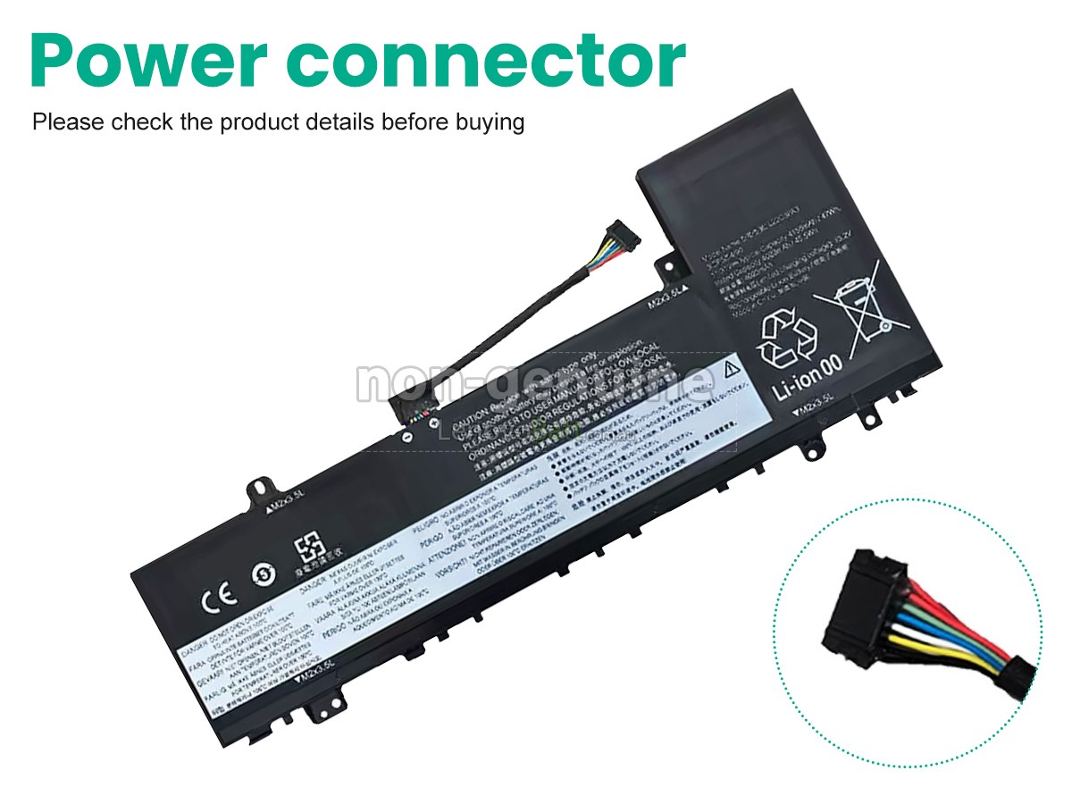 battery for Lenovo IdeaPad SLIM 5 14ABR8-82XE007AMX