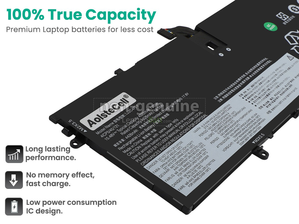 battery for Lenovo L22L4PF7