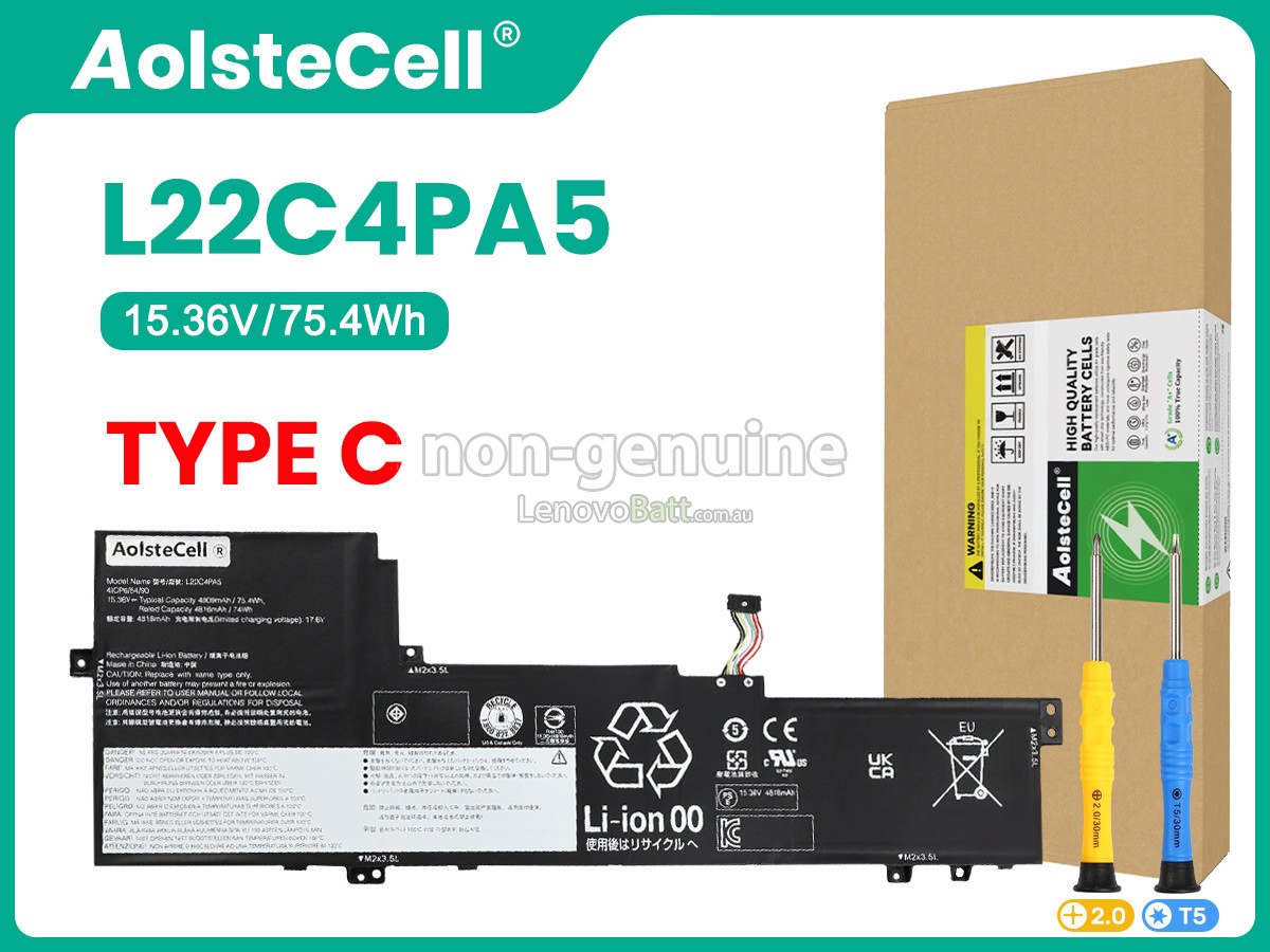 battery for Lenovo IdeaPad SLIM 5 16ABR8-82XG0008MJ